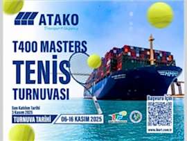  ATAKO TTF T400 MASTERS TENİS TURNUVAMIZ SONA ERDİ...