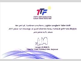 TÜRKİYE TENİS FEDERASYONU BAŞKANI SN.CENGİZ DURMUŞ'DAN YENİ YIL MESAJI.