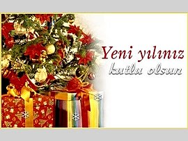 YENİ YILINIZ KUTLU OLSUN.