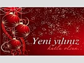 YENİ YILINIZ KUTLU OLSUN.