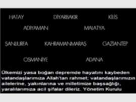 GEÇMİŞ OLSUN...!
