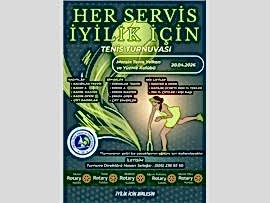 HER SERVİS İYİLİK İÇİN TENİS TURNUVASI